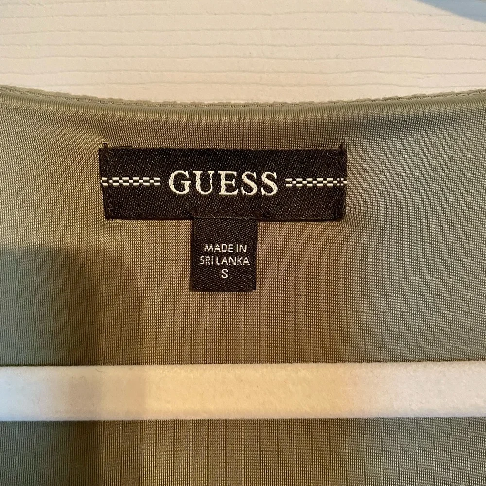 Guess green dress size small - Picture 5 of 11